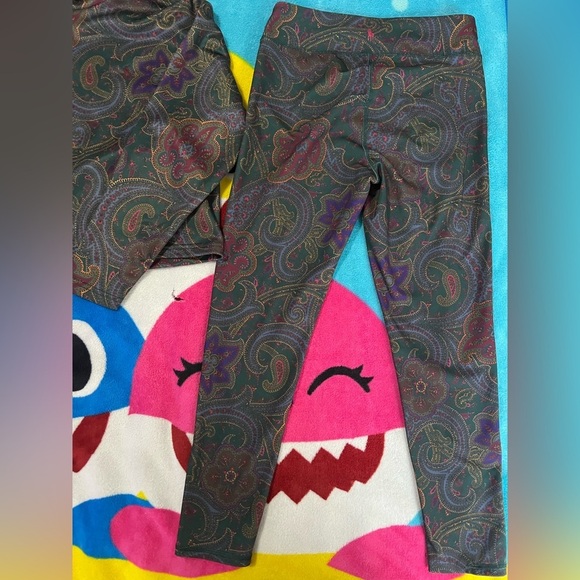 Polo Ralph Lauren Paisley Matching Set. Fleece Hoodie + Interlock Leggin… - Picture 5 of 15